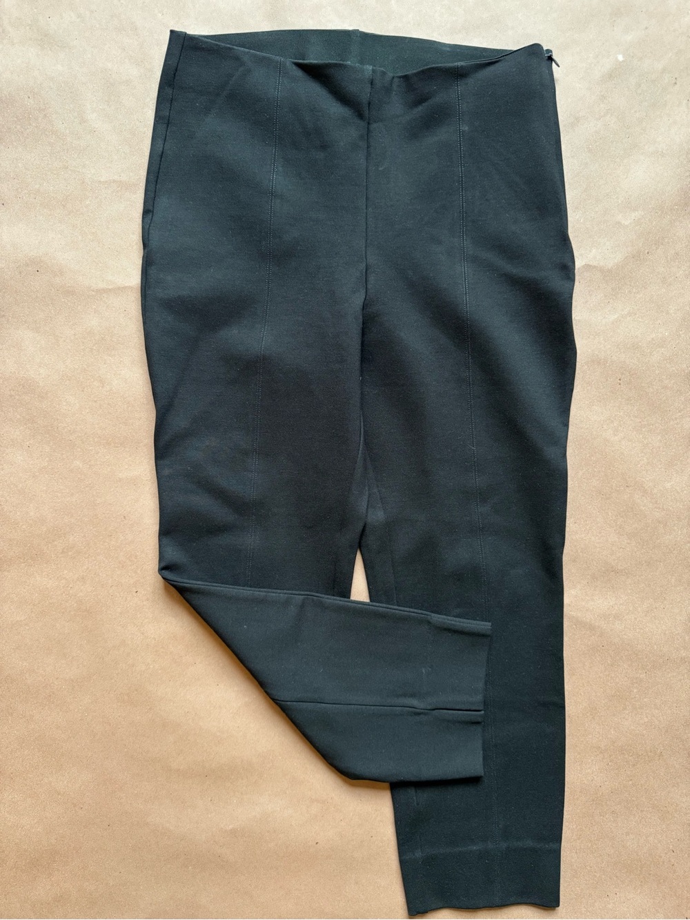 🖤 Quince Ultra-Stretch Ponte Straight Leg Pants | Large